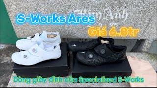 Giày xe đạp S-Works Ares 6.8tr. Giới thiệu công nghệ Body Geometry trên giày Specialized