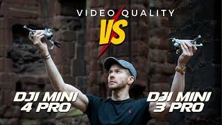 Honest DJI MINI 4 PRO Versus DJI MINI 3 PRO Video Quality Review  Including RC 2