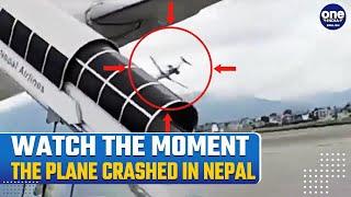 Nepal Plane Crash Video Shows Exact Moment Plane Crashed At Kathmandu Airport  Watch