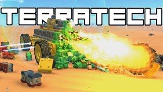 Terra Tech - GeoCorp Flame Throwing Tank - TerraTech Gameplay