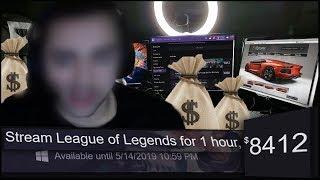 Reckful shows how Twitch streamers make so much money