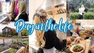 DAY IN THE LIFE  GET READY WITH ME WORKING AT THE WINERY HOMEMAKING AND DINNER  MOM OF FOUR 