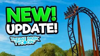 NEW Theme Park Tycoon 2 Levelling & Roller Coaster UPDATE 