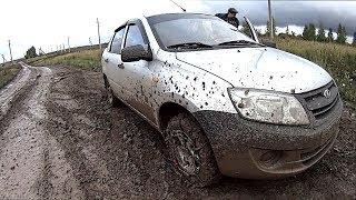 Цепи противоскольжения. Тест в реальных условиях. На легковом автомобиле.