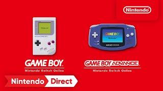 Nintendo Switch Online - Game Boy & Game Boy Advance Announcement - Nintendo Direct 2.8.23