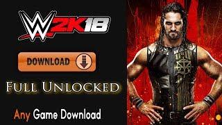 WWE 2K18 Download PC - Crack + Full Game Free Download Torrent CODEX  AGD