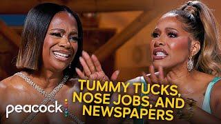 RHOA Reunion Part 1 Uncensored  Kandi Burruss Calls Out Shereé Whitfield for Plastic Surgery