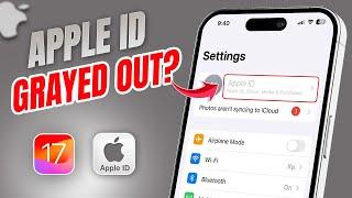 How to fix the Apple ID grayed out issue on iPhone  Apple ID greyed out on iOS