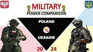 POLAND vs UKRAINE  military power comparison 2024  Ukraine vs Poland