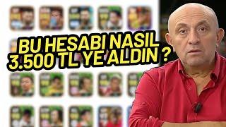  3.500 TL YE ALINAN HESABI SIFIRDAN KURDUM  EFOOTBALL 2024 MOBİLE