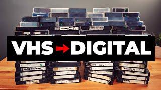 VHS to Digital How to Convert Your VHS Tapes