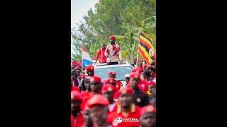 Bobi Wine bamusaliddeko ku radio e Ntungamo bagala mulaaba