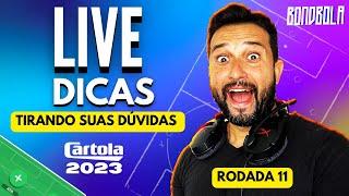 DICAS 11 RODADA CARTOLA FC 2023  DICAS PARA MITAR NESSA RODADA DO CARTOLA 2023