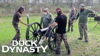 Duck Dynasty Si Jase and the Guys Explosively Celebrate Martins Bachelor Party