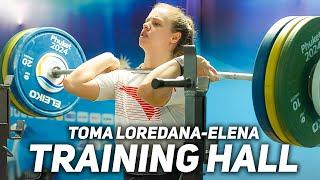 Loredana Toma  Training Hall of IWF World Cup 2024