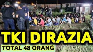 TKI DIRAZIADIGREBEK DI MALAYSIA OLEH PETUGAS MIGRASI MALAYSIA ADA 30 WNI DAN SISANYA ORG ASING