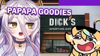 Ari couldnt control her laughter when Henya thought this store was a PaPaPa Goodies store