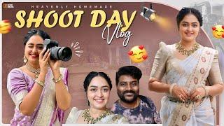 Vlog Serials లో Acting చేస్తున్న ?? Shoot Day Vlog  Heavenly Homemade