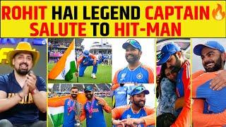 ROHIT HAI LEGEND CAPTAIN17 साल बाद T20 WC की ट्रॉफी जिताकर रचा इतिहास