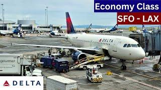 Delta Economy Class TRIP REPORT  A319-100  San Francisco - Los Angeles