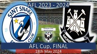 2023 - 2024 AFL Cup FINAL Sint Snake v Monkey Town #facup #facupfinal