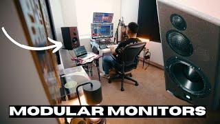 Minimalistic Home Studio Tour  PDP MUM-8 Monitors  TheRealKey