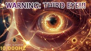 Third Eye Opening Hz Warning ACTIVATE HIDDEN VISIONS Most Powerful Theta Waves