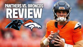 Bo Nixs best game yet  Broncos vs. Panthers Week 8 NFL Review  PFF