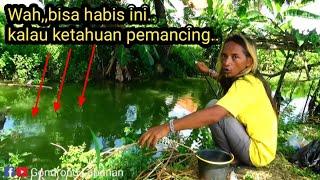 Plung Nyut umpan belum turun ikan sudah nungguin