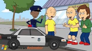 Ugly Boris and Ugly Caillou Get Caillou ArrestedGroundedArrested Read Description