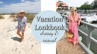 VACATION OUTFITS  20th Anniversary Trip Hilton Head & Palmetto Bluff  Women Over 40