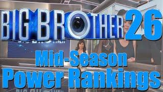 Big Brother 26 - Mid-Season Power Rankings