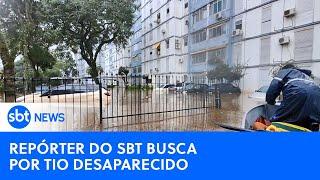 Tio de repórter do SBT segue desaparecido equipe acompanha buscas  #SBTNewsnaTV 110524