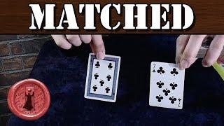 This card trick may scare some people - Matched