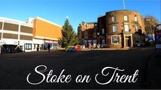 A walk through STOKE ON TRENT England 4k