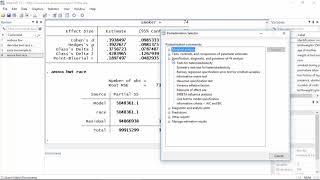 Tour of effect sizes in Stata