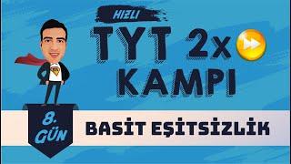 Basit Eşitsizlik I TYT 2x Kampı - Hızlı I #yks2023