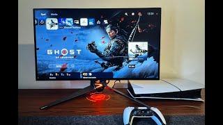 Brightest 27 ”ASUS ROG Swift PG27AQDM  Oled Gaming Monitor Unbox+setup