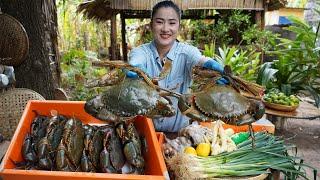  Huge mud crabs  - Yummy 3 recipes with mud crabs - Amazing cooking video