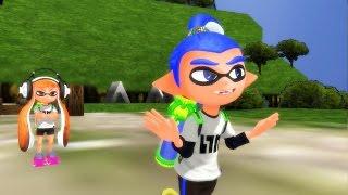 MMD Splatoon - Inkling boy does the Drop It Low