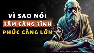 Cổ nhân dạy - Tâm càng tĩnh Phúc càng lớn  Ngọn đèn tri thức