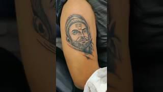 Chatrapati shivaji maharaj Tattoo #shortvideo #viralshorts #chatrapatishivajimaharajtattoo