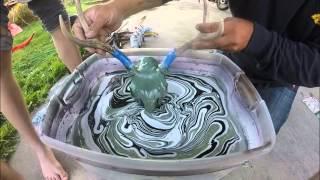 How to Dip Skulls with Spray Paint