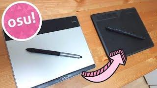 WACOM TABLET CTH-480 → GAOMON TABLET S620  - Gaomon S620 Review for osu