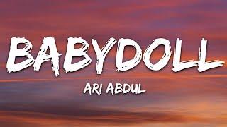 Ari Abdul - BABYDOLL Speed Lyrics