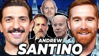 Andrew Santinos PERFECT Impressions Bill Burr Jordan Peterson & Joe Biden