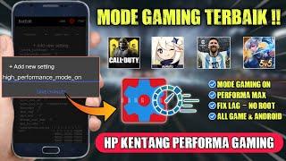 SET EDIT PERFORMANCE GAMING ANTI LAGCARA ATASI LAG PATAH PATAH SAAT BERMAIN GAME