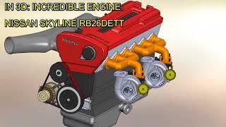 Analyzing engines in 3D The Skyline GTR RB26 