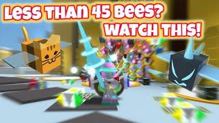 If You Have Less Than 45 Bees WATCH THIS Bee Swarm Simulator