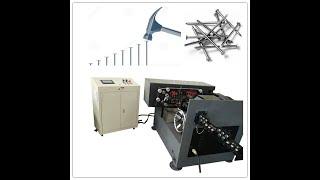 2023 New High speed nail making machine SSS economic version wire nail making machine